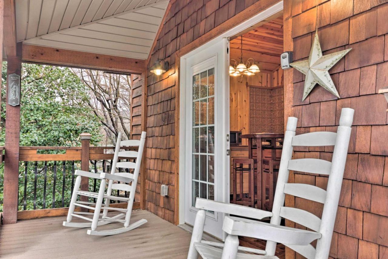 The Boat House Creekside Getaway In Hot Springs! Apartamento Exterior foto