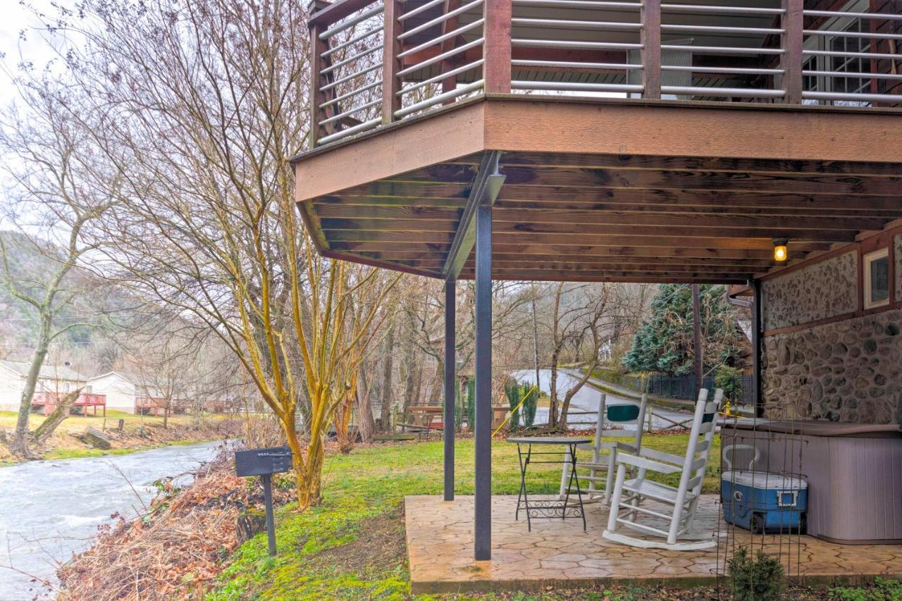 The Boat House Creekside Getaway In Hot Springs! Apartamento Exterior foto