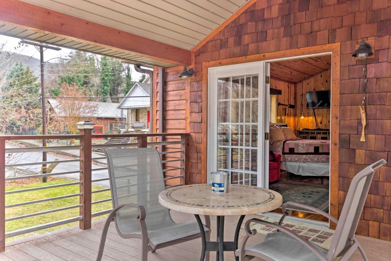 The Boat House Creekside Getaway In Hot Springs! Apartamento Exterior foto